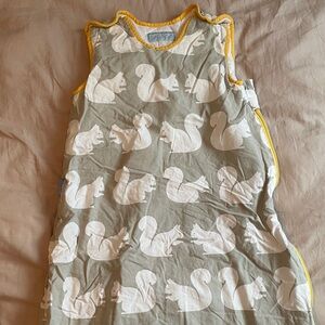 Grobag Gray and Yellow Squirrel Print Sleep Sack